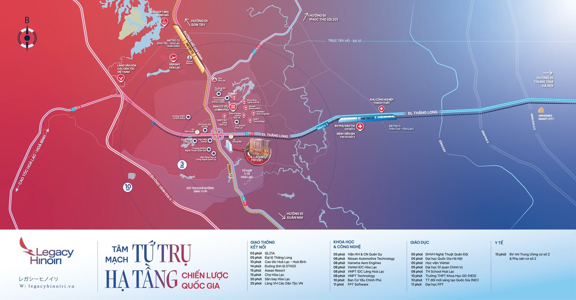 liên kết vùng dự án legacy hinoiri phú cát hòa lạc