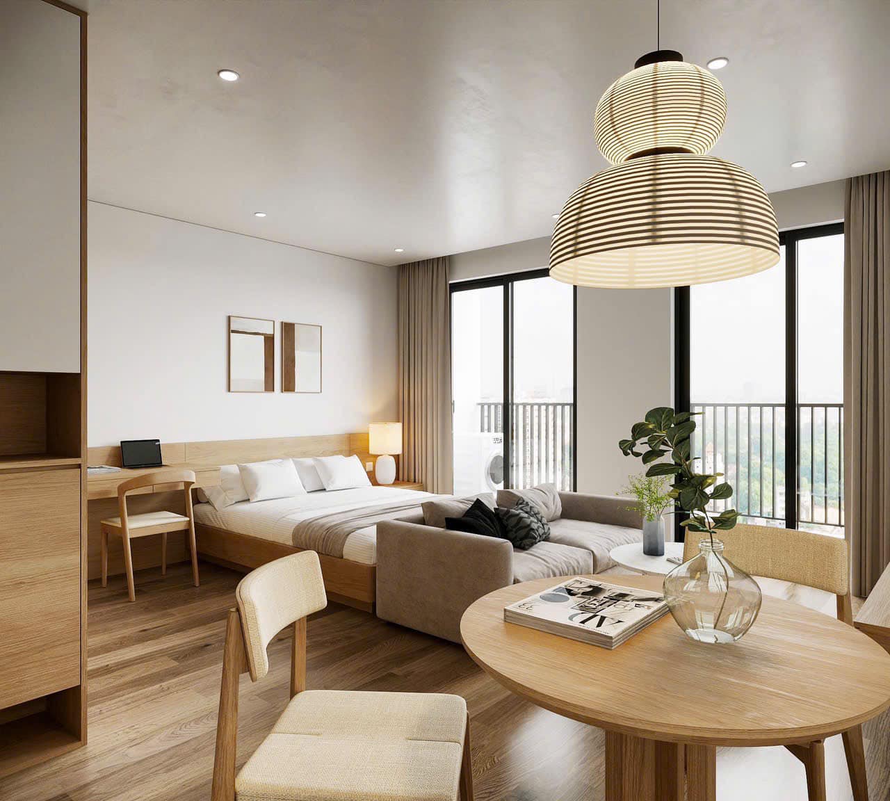 nội thất căn hộ legacy alpha valley hòa lạc