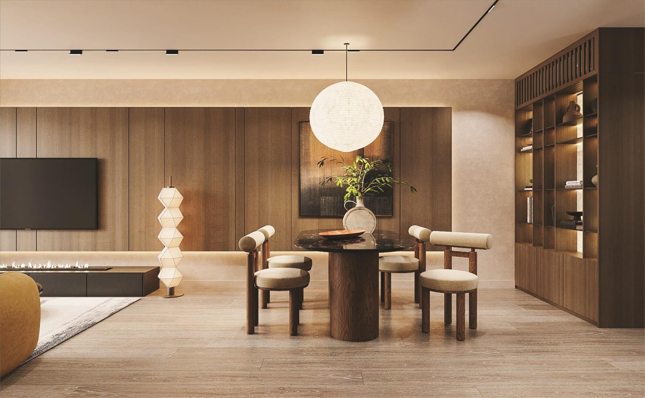 nội thất căn hộ legacy hinoiri hòa lạc