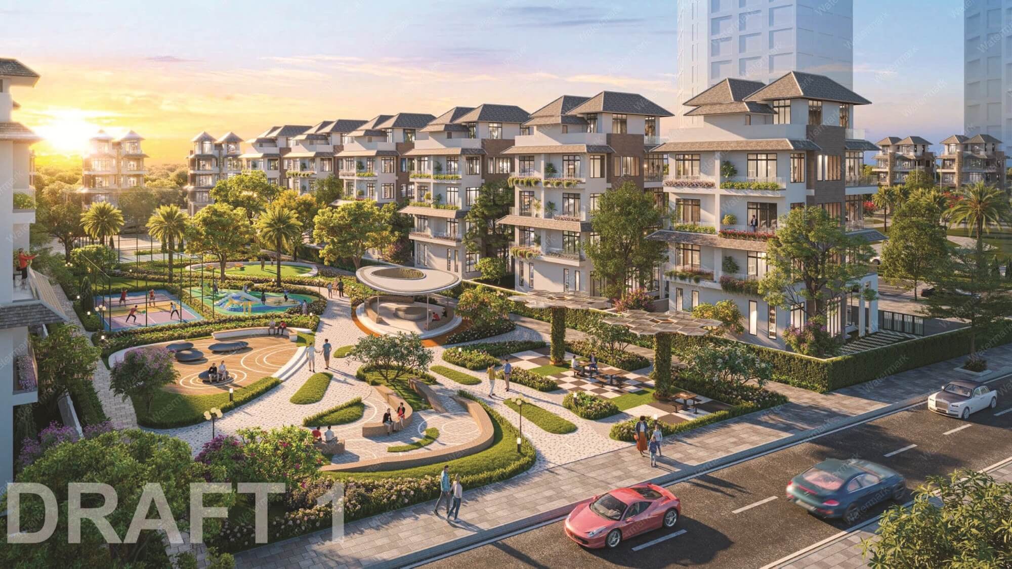 tiện ích dự án hòa lạc metro city