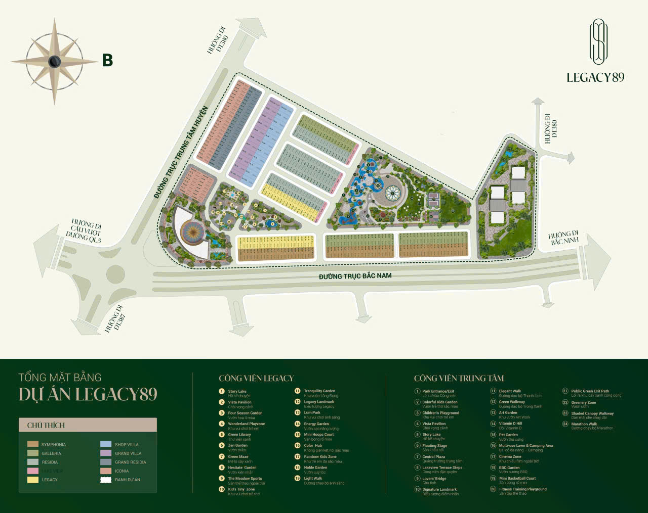 mặt bằng dự án legacy89 mỹ hào hưng yên